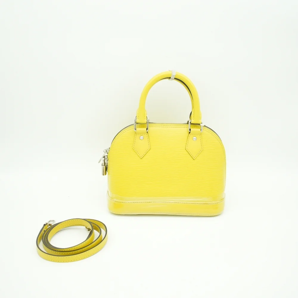 Authentic Louis Vuitton EPI Alma BB Yellow - Picture 2 of 16